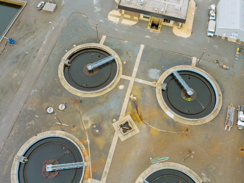 ทำให้น้ำประปาเกิดการตกตะกอน