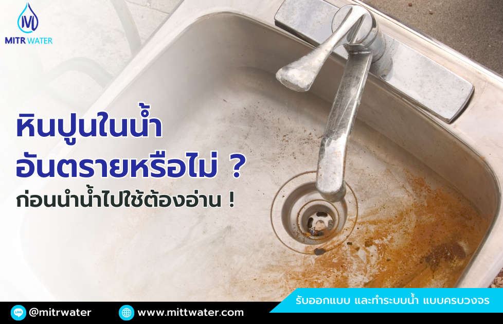 หินปูนในน้ำอันตรายไหม